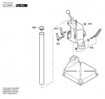 Bosch 2 608 180 009 DP 500 Drill Stand Spare Parts